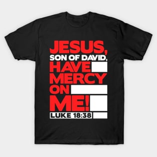 Luke 18:38 Have Mercy On Me! T-Shirt